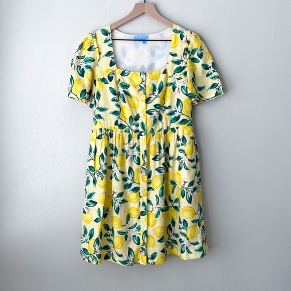 Draper James Dresses & Skirts - Drapes James Danielle Mini Dress Lemon Blossom 4